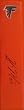 William Moore Autographed Atlanta Falcons Logo Football End Zone Pylon, Proof Photo