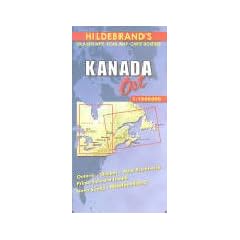 Hildebrand's Urlaubskarten, Canada, East: Ontario, Quebec, New Brunswick, Prince Edward Island, Nova Scotia, Newfoundland (Hildebrand's Canada maps)