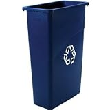 RCP354075BLU - Slim Jim Recycling Containers