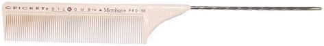 Cricket Silkomb Pro #50 Fine Tooth Pin Rattail Comb by Silkomb