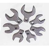 1/2 In Dr SAE Jumbo Crowfoot Wrench Set - 7-Pc