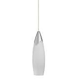 Buy American Fluorescent EPP118PCEC Epic 1-18 Watt Pendant, Polished Chrome Finish... by American Fluorescent