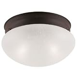 Review Sea Gull  / Sea Gull Heriloom Bronze Olde Iron Flush Mount Ceiling Light