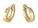 14kt Yellow Gold Huggie Hoop Earrings