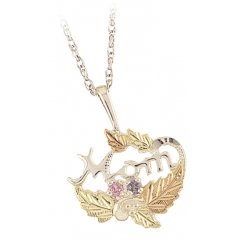 Black Hills Gold Mother's Necklace - 5 stones - MR2909