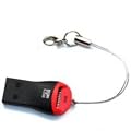 2-in-1 USB 2.0 Kartenleser Leser Card Reader Speicherkarte Karte microSD micro-SD SDHC + Memory Stick Micro M2