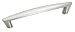 Amerock BP19203-G10 Angled 5-Inch Pull, Satin Nickel