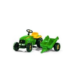 Rolly Toys Rolly Kid John Deere Tractor and Trailer