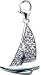 Jewelry : Catamaran, 14K Gold Diamond Charm