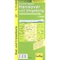 Radwanderkarte Hannover und Umgebung 1:75 000: Von Celle im Norden bis Holzminden im S�den. Von Stadthagen im Westen bis Seesen im Osten
