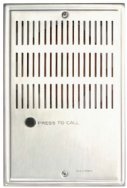Talk A Phone Intercom Sub-Station: Outdoor Call-Originating Flush Mounted Sub-Station for Manual