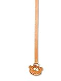 VANCA Craft JAPAN Petit Mascot Leather Mini Zodiac Animal Bookmark * MONKEY *