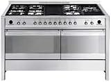 150cm Opera Range Cooker c/w 7 Burner Gas Hob And Electric Griddle (A5-6)