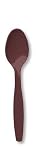Chocolate Brown Cutlery (Prem) Bulk Spoons (12pks Case)