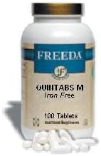 Kosher Quin Tabs M IRON FREE (100 Tabs)