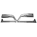 Kenworth Chrome Window Sill Day Light Door Cover, Pair