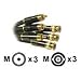 Cables To Go - 29772 - 6ft Sonicwave Component Video Cable BNC to RCA