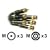 Cables To Go - 29772 - 6ft Sonicwave Component Video Cable BNC to RCA