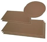 IMCG CBMOX7 Set of 7 nonstick Liners brown