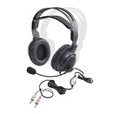 Altec Lansing AHS515 Stereo Closed Ear-Cup Headset with Microphone