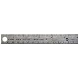ACM10414 - Westcott Stainless Steel Ruler with Hang-Up Hole