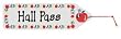 LARGE HALL PASS ABC BORDER