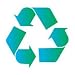 Health & Personal Care : RECYCLE SYMBOL Temporary Tattoo 2x2
