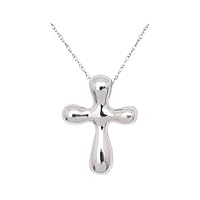 Sterling Silver .925 Cross Pendant with Chain
