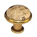 Designer Series Granite & Brass Knob