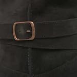 Closeup of Hush Puppies boots buckle