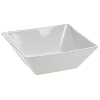 Pillivuyt Quartet 1 quart Square Bowl; White