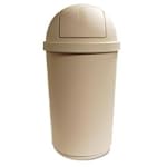 WASTECAN,W/PUSHLID,50L