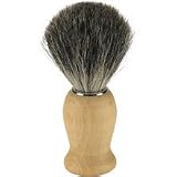 Swissco Badger Shave Brush With Light Wood Handle