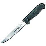Victorinox - Swiss Army Boning, Wide, Heavy, Stiff, Black Fibrox, 6 in.