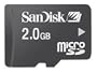 SANDISK MICRO SD 2GB CARD