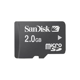SANDISK MICRO SD 2GB CARD