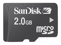 SANDISK MICRO SD 2GB CARD image