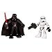 Star Wars 2011 Playskool Jedi Force Mini Figure 2Pack Darth Vader Storm Trooper_s-1