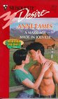 Marriage Made In Joeville (Montana Malones) (Silhouette Desire, No 1078)