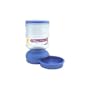 Petmate Le Bistro 2-Pound Feeder with Microban, Blue Air