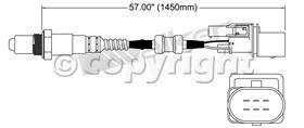 Walker 250-25004 Five Wire Oxygen Sensor