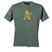 Majestic Oakland Athletics Heather Green Big Time Play T-shirt