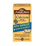 Nature Made Calcium Supplement Tablets, 600 mg, 100-Count Bottles (Pack of 3)