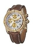 Breitling K13356AM-A572-737P Windrider White Mother-of-Pearl Dial Leather Alligator Men's Automatic Chronograph, Chronometer Watch