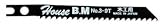 ハウスＢ．Ｍ　兼用ジグソー替刃　１０枚入り　木工用　ＮＯ３９　3092364 N039