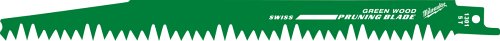 Milwaukee 48-00-1301 Sawzall Pruning Blade 5 Teeth per Inch 9-Inch Length - 5 Pack