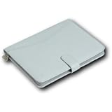 Torino Leather A4 paper folder in ice blue