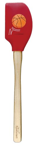 Childrens Toyshop  Kitchen & Housewares : Tovolo Spatulart Basketball Silicone Spatula