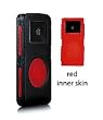 iSkin Duo for iPod Nano - 2GB / 4GB (Dual Layer Silicone Protector): Black (Outer Skin) / Red (Inner Skin)