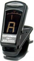 Guitar Man Clip On Mini Tuner